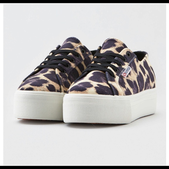 Superga Shoes - SUPERGA Animal Print Platforms